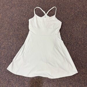 Soft Light Blue Athleisure Dress